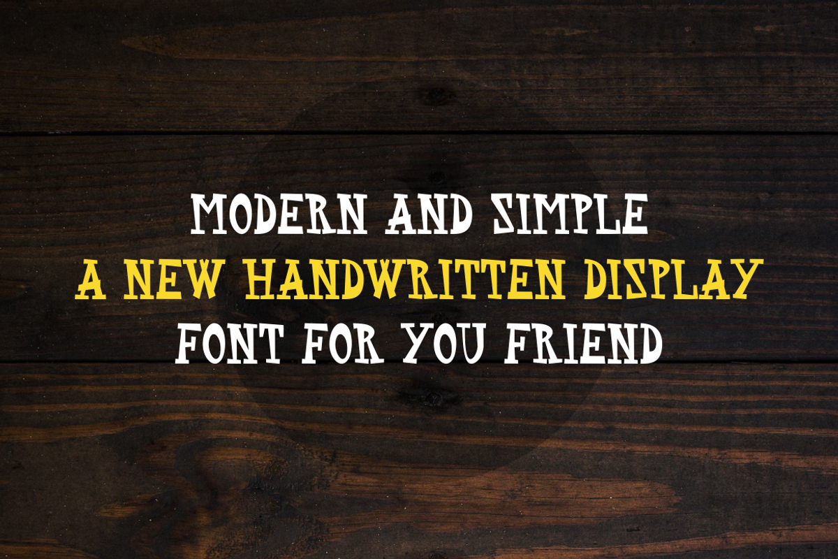 Enter Plays - Font, a Serif Font by artchiles_design (Photo 2 of 5)