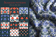Deco flowers vector set, a Graphic by Veleri (Thumbnail 4 of 6)