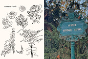 Coquette paris hand drawn line art, a Decorative Illustration by MayBay Studio (Thumbnail 3 of 7)