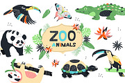 Seamless zoo patterns, a Pattern Graphic by narinadraban (Thumbnail 1 of 11)