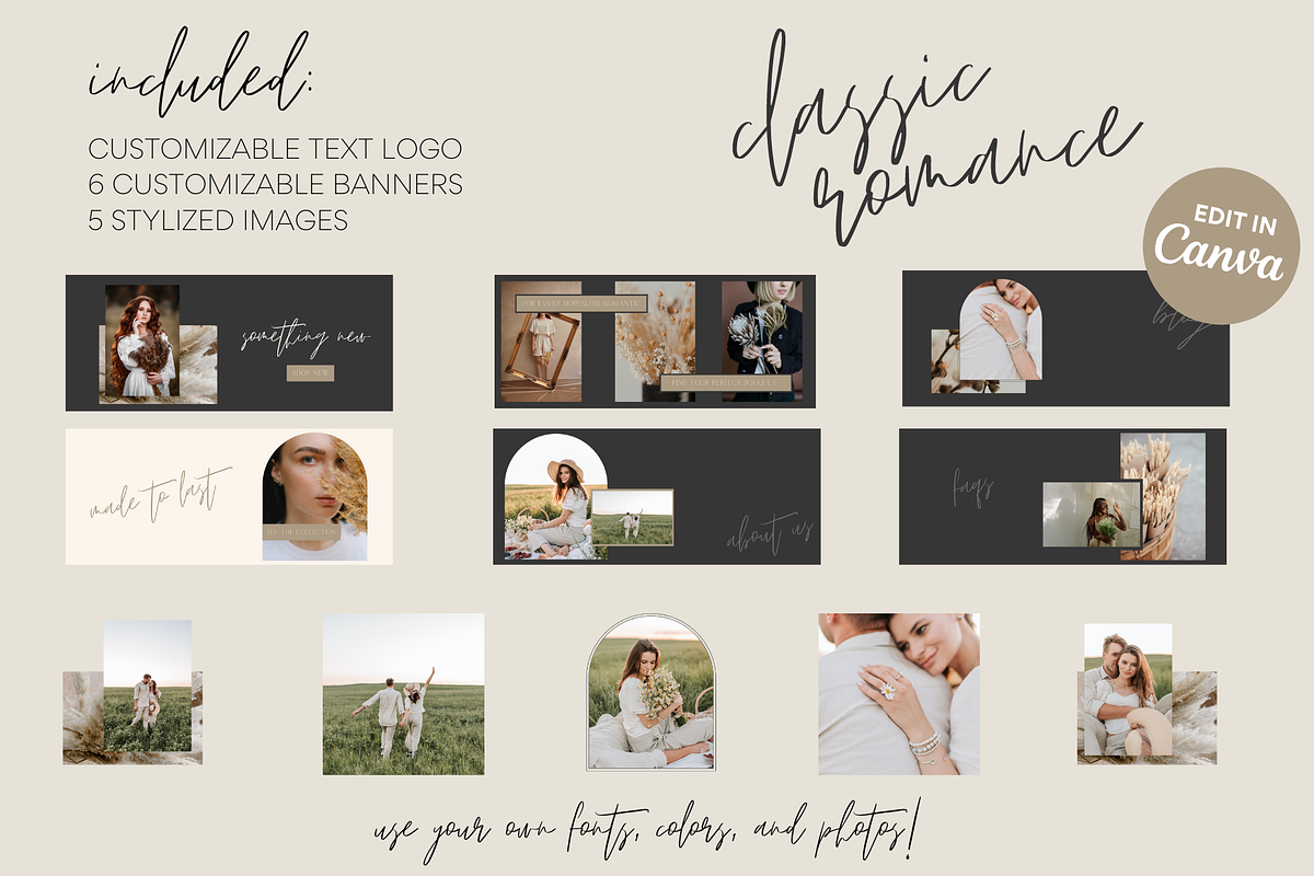 Shopify Template | Classic Romance, a Templates & Theme by Easy Website Themes (Photo 5 of 9)