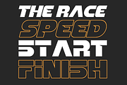 Matchday - Sport Font, a Sans Serif Font by RagamKata (Thumbnail 2 of 12)