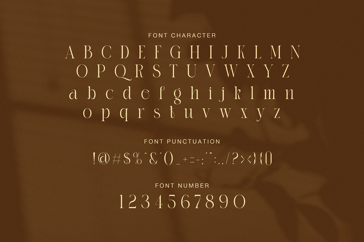 Quote Elegant Serif Font, a Serif Font by Graphicxell (Photo 7 of 8)