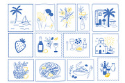 Mediterranean Outline Contour Icon, a Graphic by Imaginary Party (Thumbnail 2 of 10)