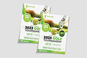 Golf Tournament Flyer Template, a Flyer Template by Designscozy (Thumbnail 5 of 5)