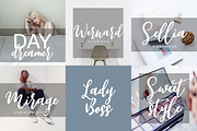 Sevilia Script, a Handwritten Font by supfonts (Thumbnail 3 of 5)
