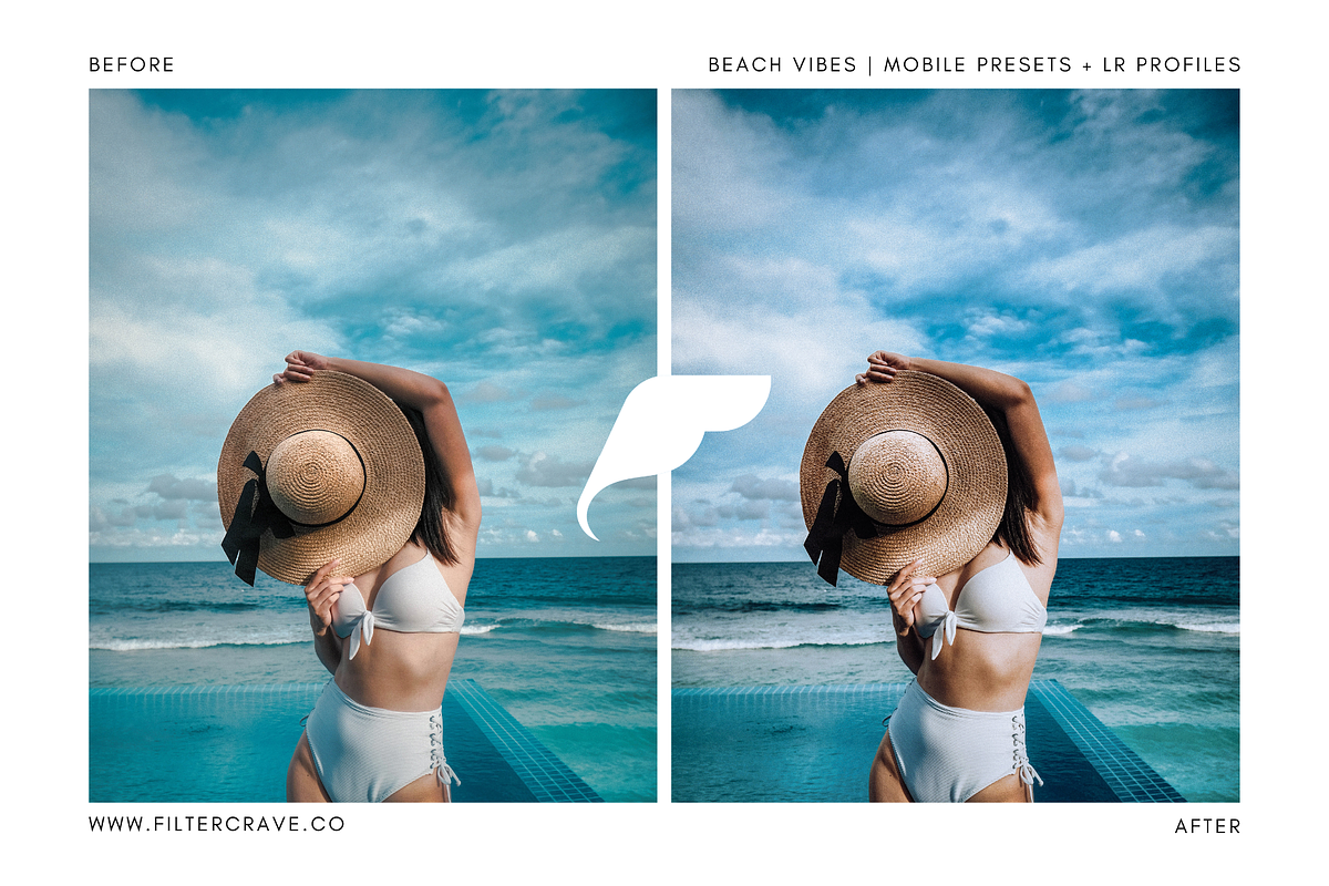 Beach Vibes Mobile Lightroom Presets, an Action Add-On by Filtercrave (Photo 5 of 11)