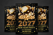New Year Flyer, a Flyer Template by AfzaalGraphics (Thumbnail 1 of 4)