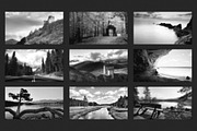 10 Blurred Monochromes, a Texture Graphic by Workshopey (Thumbnail 2 of 2)