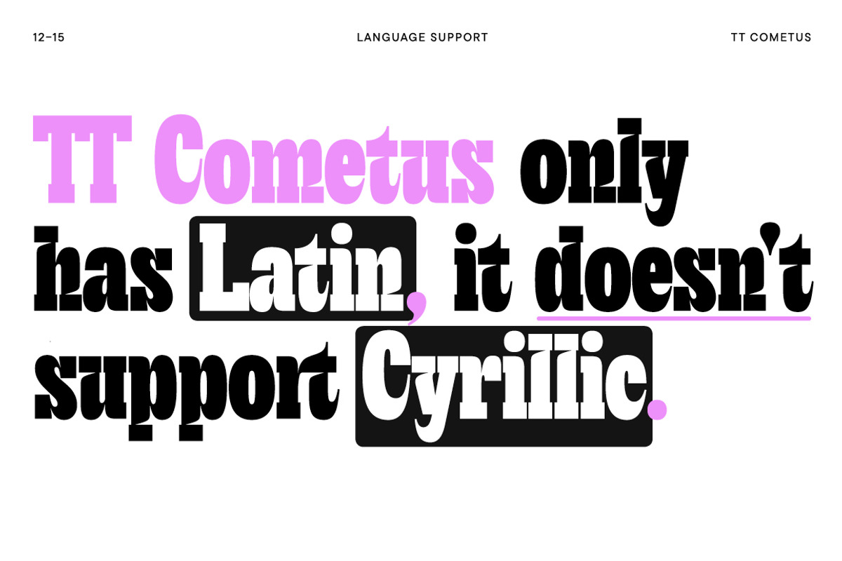 TT Cometus, a Sans Serif Font by TypeType (Photo 12 of 15)