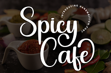 Spicy Cafe | Script Font