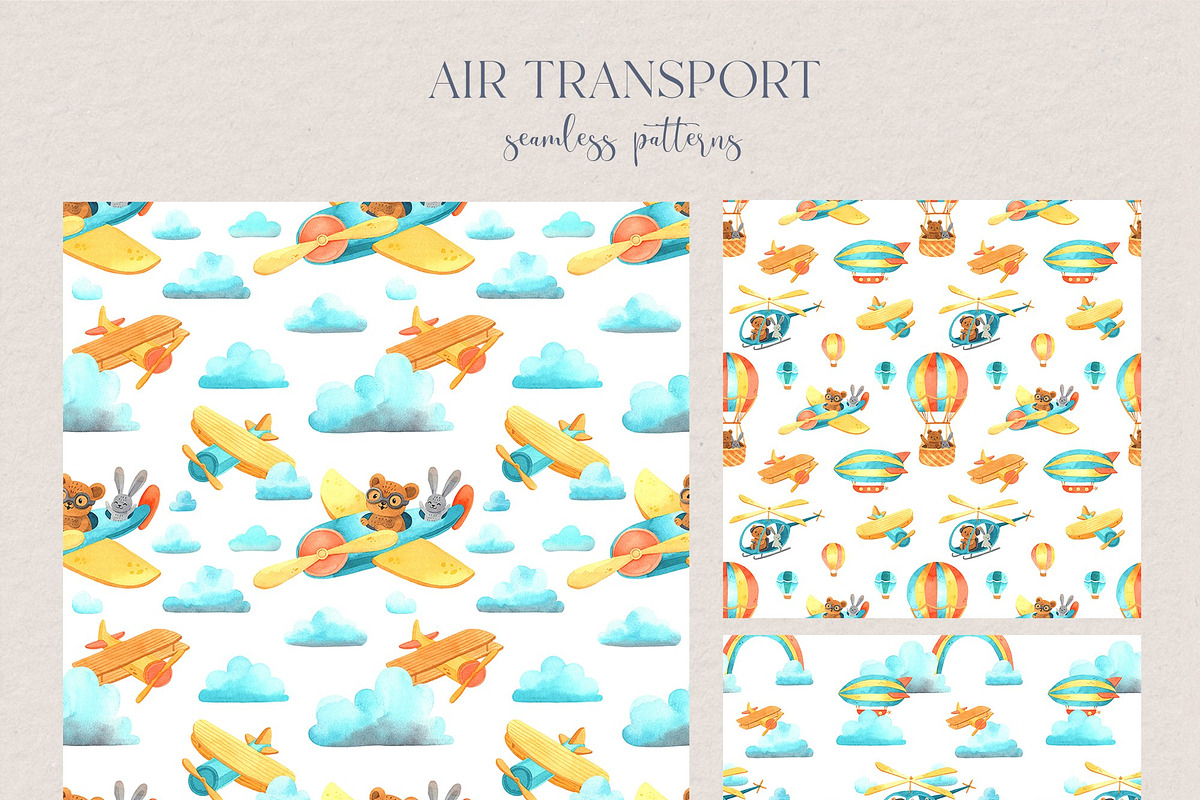 Sky Adventure Clipart for kids, an Animal Illustration by LukaJreym (Photo 11 of 11)