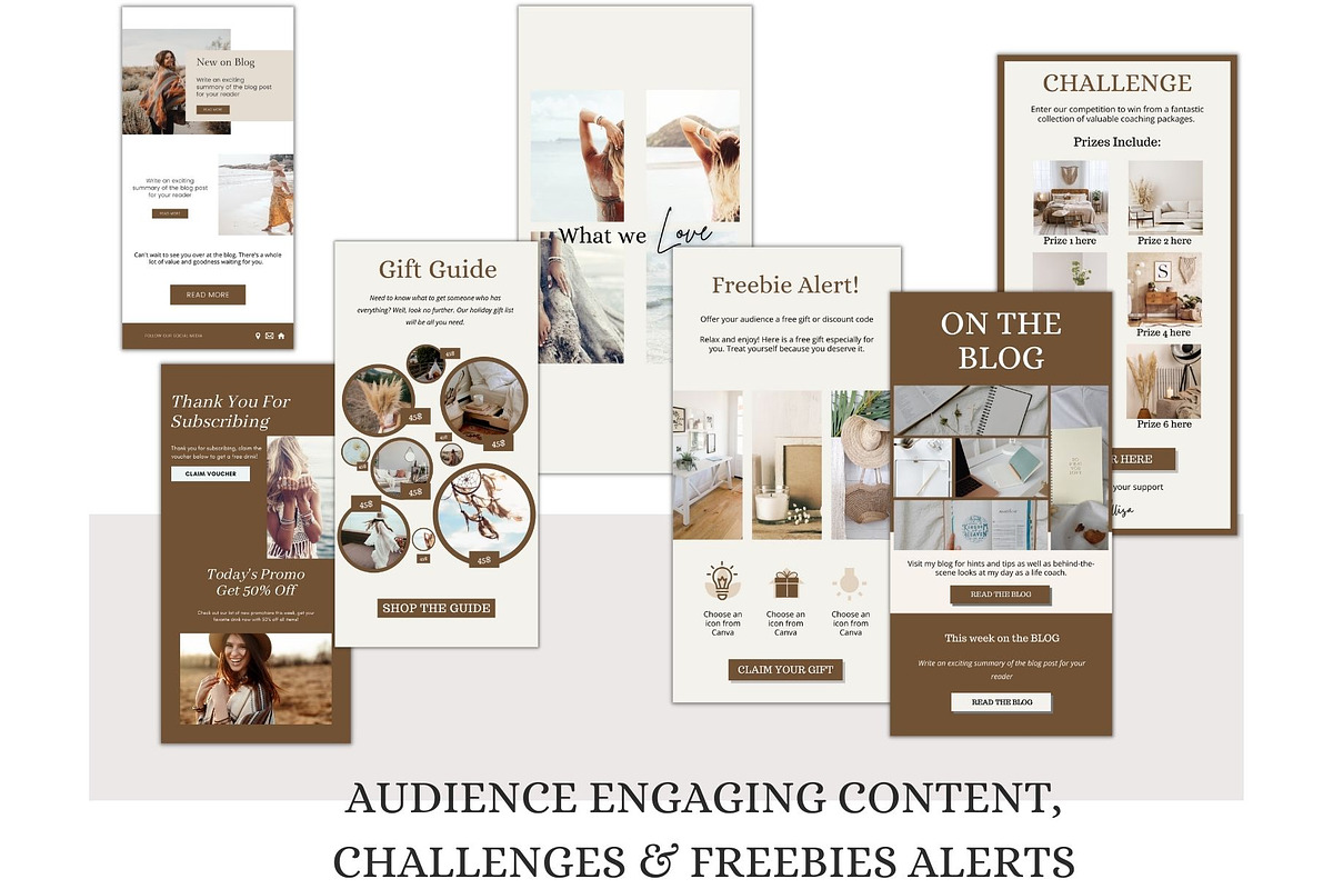 Email Marketing Newsletter template, a Product Mockup by Millennials Marketing (Photo 6 of 9)