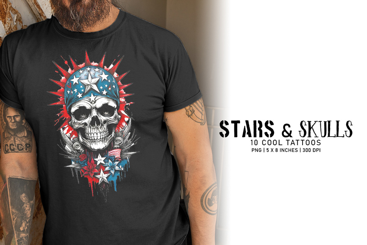 Stars and Skulls, an Object Graphic by Digital Art Creations (Photo 6 of 6)