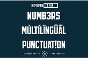 SPORTS HEADLINE (8 FONTS), a Font by Alphabet Agency (Thumbnail 5 of 5)