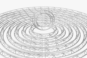 Circle Triangular Truss Collection