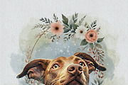 Flower Custom Watercolor Pet Art, an Action Add-On by MRI STUDIO (Thumbnail 19 of 23)
