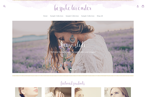 Bespoke Lavender Shopify Theme