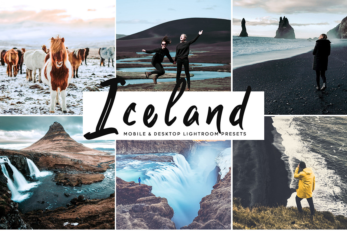 Iceland Lightroom Presets Pack, an Action Add-On by Creativetacos (Photo 1 of 6)