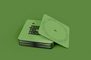 3d Cardboard Coasters Mockup, a Product Mockup by The Rose Project (Thumbnail 1 of 3)