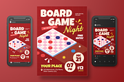 Board Game Night Flyer Set, a Flyer Template by Annora Studio (Thumbnail 3 of 6)