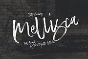 Mellisca Handwritten Brush Font, a Handwritten Font by Thirtypath Studio (Thumbnail 1 of 9)