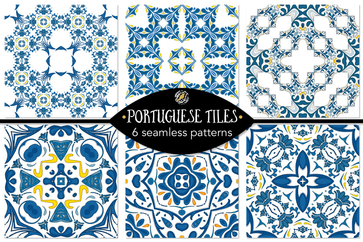 Set 91 - 6 Seamless Patterns, a Pattern Graphic by Little Bird (Photo 1 of 6)