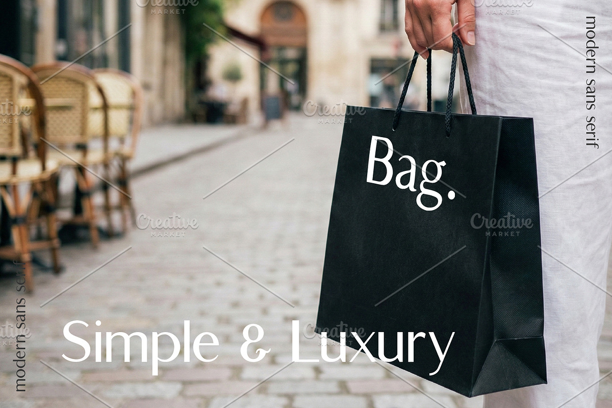 Candramaya Luxury Font, a Sans Serif Font by pictranoosa_studio (Photo 3 of 9)