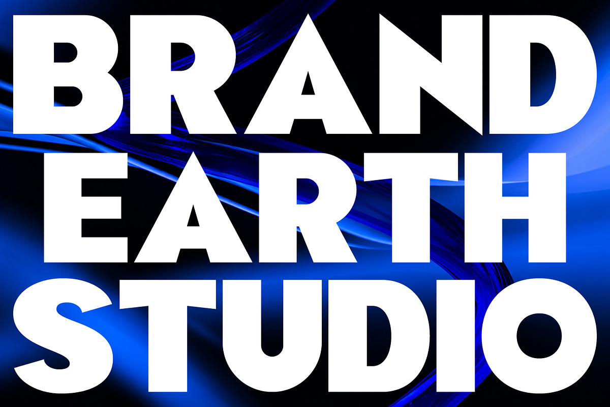 Vindeza - Bold Geometric Sans Serif, a Sans Serif Font by Brand Earth (Photo 8 of 8)