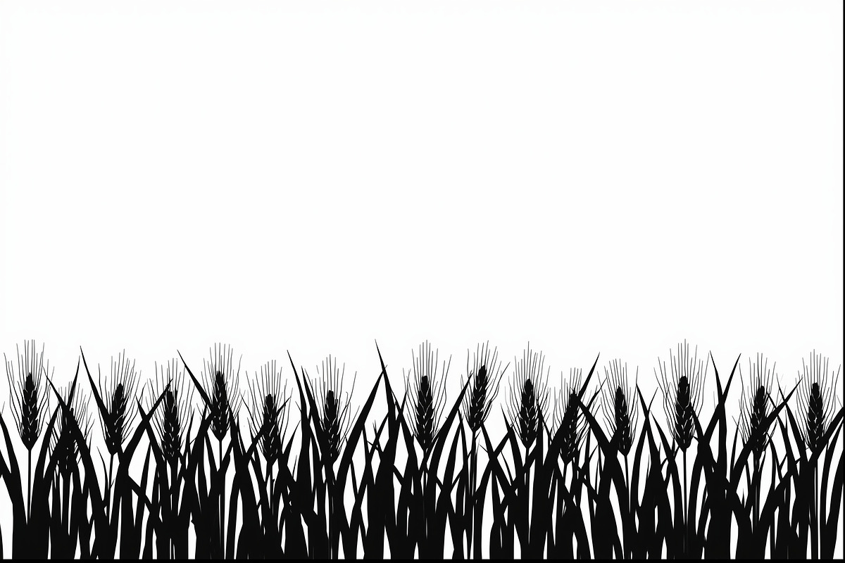 Harvest Wheat Border Designs, an Illustration by Creativeshirt (Photo 6 of 9)