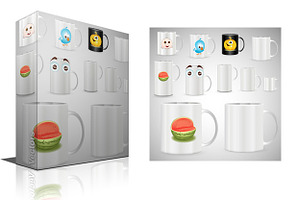 Mugs Vectors