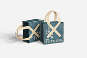 Tote Bag Mockup, a Product Mockup by Indah (Thumbnail 4 of 6)