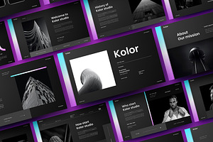 Kolor – Business Keynote Template, a Presentation Template by Dens Creative Studio