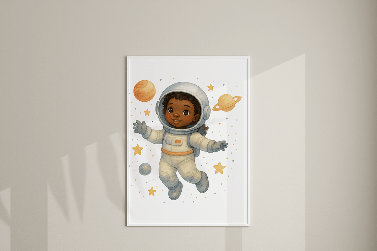 11 Black Girl Clipart, a Decorative Illustration by Pati Charm Studio (Photo 7 of 8)