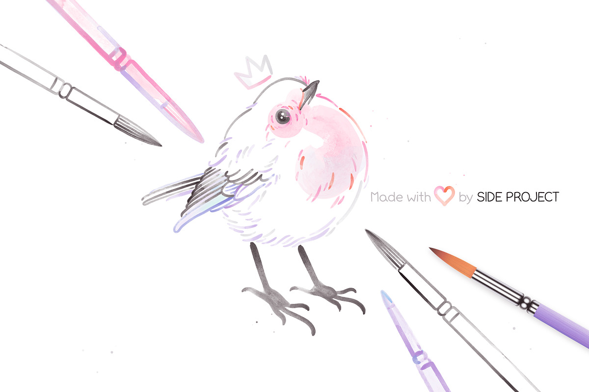 Watercolor Brushes Vol. 1, a Brush Add-On by Side Project (Photo 5 of 6)