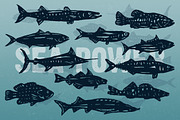 MegaBundle of Hand-drawn products, an Animal Illustration by Guerillacraft (Thumbnail 5 of 5)