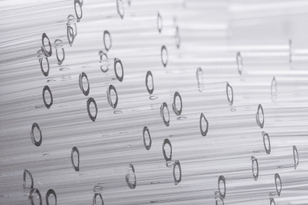 Lot of close up labiratory glass tub, an Abstract Photo by MDBildes