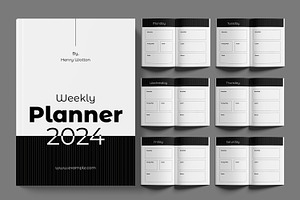 Weekly Planner Design, a Stationery Template by ContestDesign