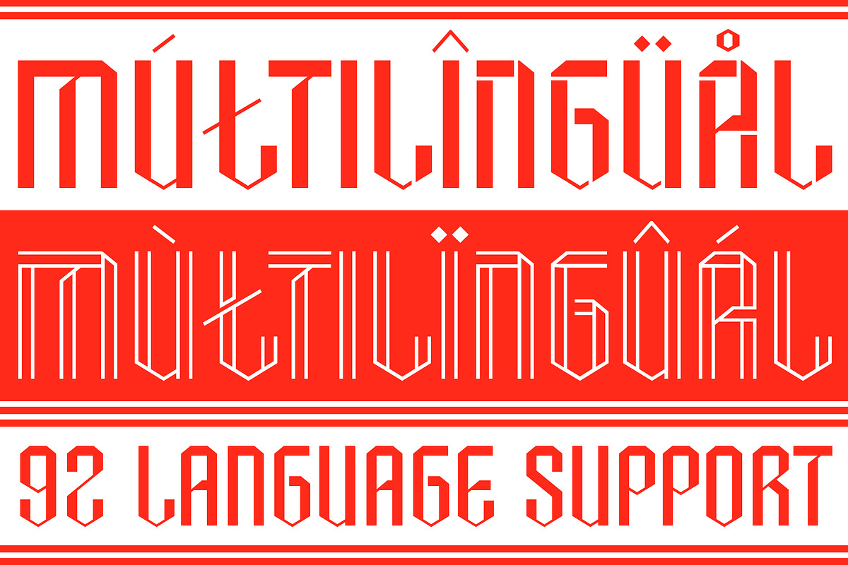 Hexagreat - Sport Display Font, a Sans Serif Font by Invasi Studio (Photo 10 of 11)