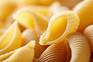 Uncooked conchiglie pasta, a Food & Drink Photo by MistyDay