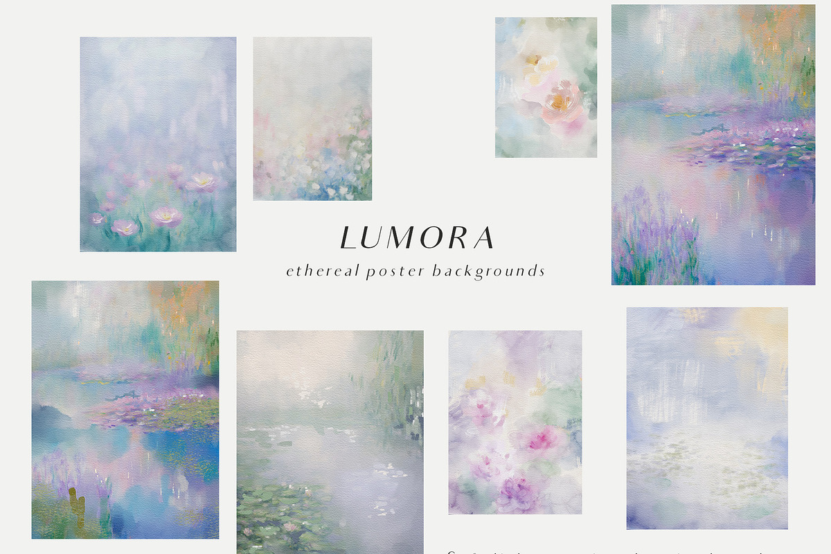 Abstract background textured posters, a Background Graphic by Grace Noboa Illustrations (Photo 12 of 19)