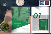 Annual Production Corporate Report, a Stationery Template by Kahuna Design (Thumbnail 1 of 10)