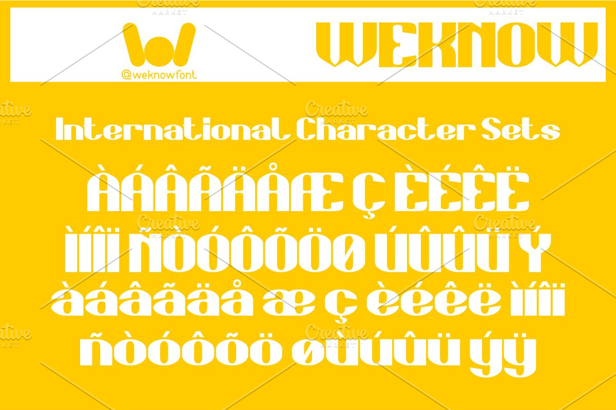 Happy Day font, a Sans Serif Font by weknow (Photo 8 of 8)