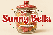 Sunny Bella Cute Font, a Handwritten Font by Letterhanna Studio (Thumbnail 1 of 9)