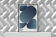 Poster Frame Mock-up, an Advertising Mockup by Se٧enStudio (Thumbnail 2 of 16)