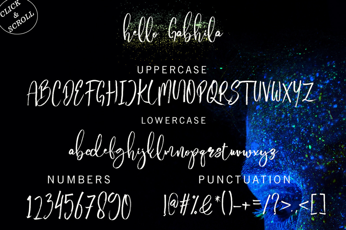 Hello Gabhila [25% OFF - Limited], a Script Font by MissinkLab Studio (Photo 7 of 7)