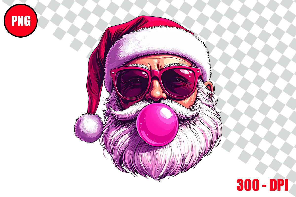 Christmas Santa with Blowing Bundle, a Decorative Illustration by taramija (Photo 16 of 26)