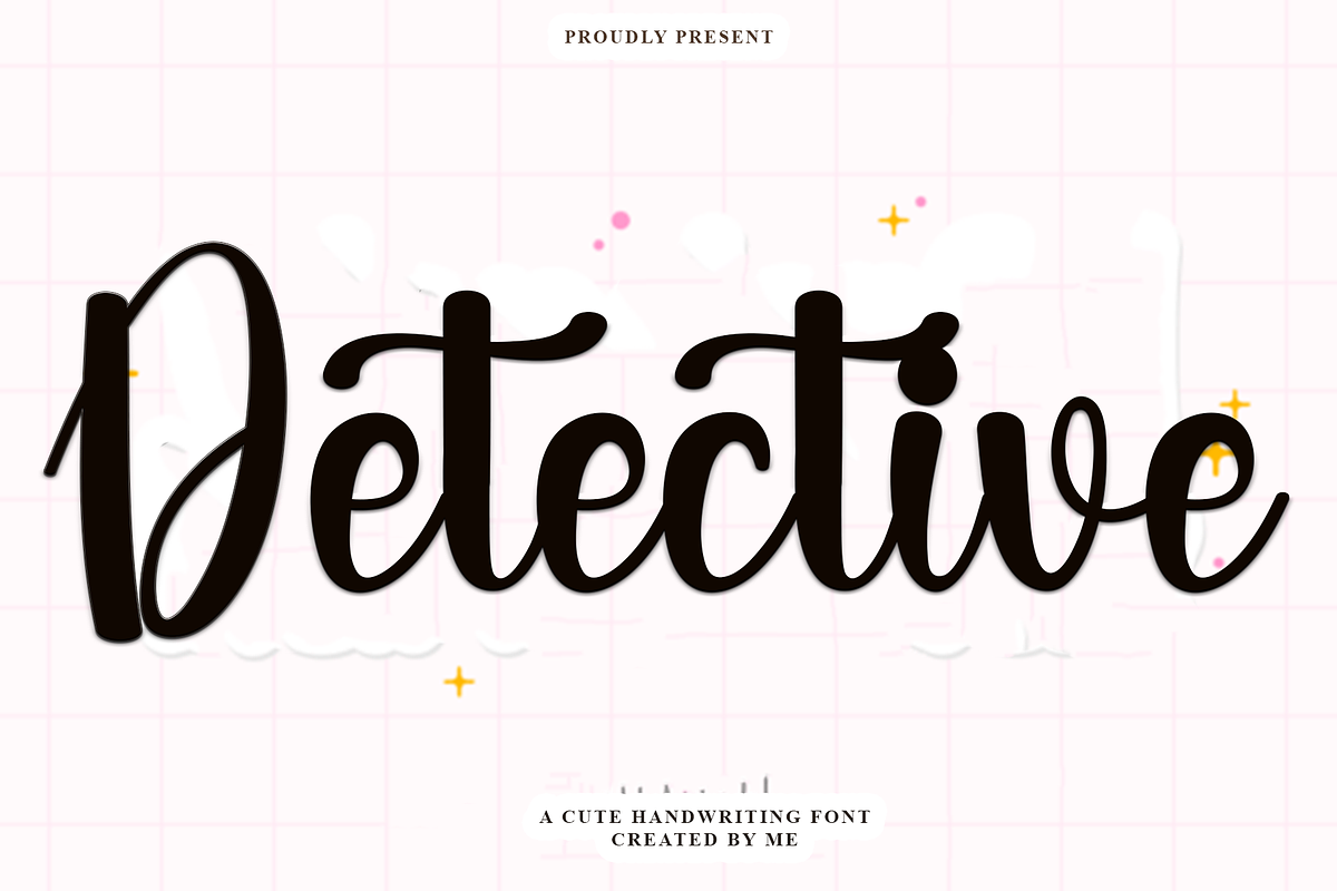 Detective, a Handwritten Font by FreshTypeINK (Photo 1 of 7)