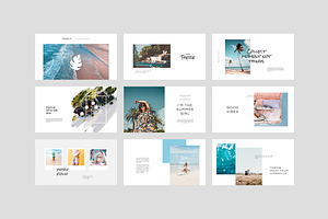 Freesia Keynote Template