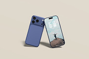 iPhone 17 Pro Mockup, an iPhone Mockup by ZifaraDesign (Thumbnail 7 of 13)